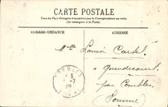 VINTAGE POSTCARD Lyon the Saone And View Taken De I' Ascenseur of Fourviere has Fourviere