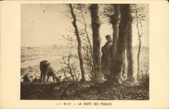 CPA JF Millet La Chute Des Feuilles