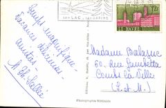 MODERN CARD Gerardmer a Corner Of the Lake the boat