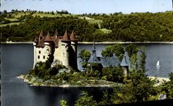 CPM Environs de Bort Les Orgues Lanobre Le Chateau de Val