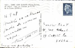 MODERN CARD Holy Jean D' Aulps Seen On Clenant And the Peak of the Horn