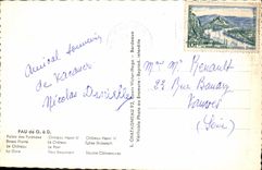 POSTAL MODERNA castillo Enrique de Pau IV