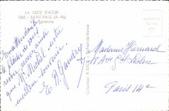 MODERN CARD the Dimension Of Saint Paul Azure View