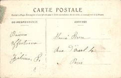 VINTAGE POSTCARD Auxerre View Taken Of Saint Pierre the cathedral