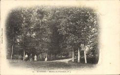 VINTAGE POSTCARD Auxerre Mill Of the President