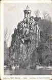 VINTAGE POSTCARD Small Newspaper Paris View-point Of the Chaumont Hillocks