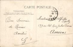 CPA Reims La Marne Motif de la fontaine Sube 