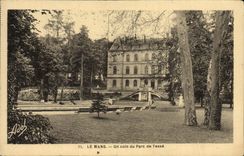 VINTAGE POSTCARD Mans a Corner Of the Park De Tesse