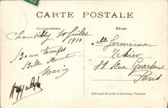 CPA Chateau De Chantilly Facade Nord