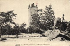 VINTAGE POSTCARD Samois On the Seine the Tower De I' Observatoire