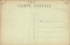 VINTAGE POSTCARD Palate De Fontainebleau Room To be slept Of Mrs. de Maintenon