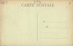 VINTAGE POSTCARD Palate De Fontainebleau House of Mrs. de Maintenon and the vault St Saturnin