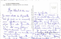 CPM Marseille Basilique ND De La Garde