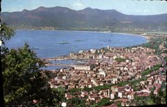 CPM Cannes Vue Generale Prise De super Cannes Esterel Mandelieu et La Napoule