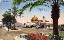 CPA Nice Promenade Des Anglais Et Jetee Promenade