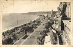 CPA Nice Vue Densemble De La Promenade