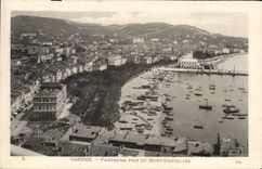 CPA Cannes Panorama Pris Du Mont Chevalier