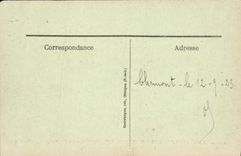 VINTAGE POSTCARD Auverngne Clermont Ferrand the Petrifying Fountain the natural bridge of Alyre Saint