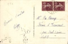 VINTAGE POSTCARD Rethondes the Coach Of the Foch Marshal Or Was sign the Militaria armistice