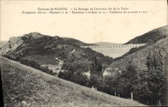 CPA Environs De Roanne Le Barrage De Chartrain dit de la Tache 