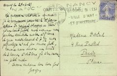 CPA Nancy Place Stanislas Grilles en Fer Forge de Jean Lamour Fontaine de Neptune