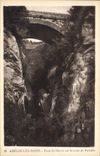VINTAGE POSTCARD Amelie Les Bains Bridge of the Ravine on the Road of Palalda