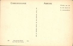 VINTAGE POSTCARD Vic on Cere the step of Cere