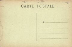 VINTAGE POSTCARD Palate De Fontainebleau the Pond of Carps and the House of Empereue