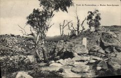 CPA Foret de Fontainebleau Rocher Saint Germain