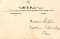 VINTAGE POSTCARD Drill De Fontainebleau the Cup-and-ball of the Devil Falls of Apremont