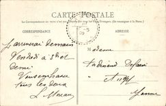 VINTAGE POSTCARD Dijon Law courts