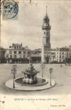 VINTAGE POSTCARD Evreux the Tower of the Clock