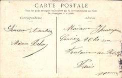 VINTAGE POSTCARD Evreux the Tower of the Clock