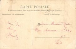 VINTAGE POSTCARD Nantes the Course of the Republic in the past Cambronne course