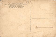 VINTAGE POSTCARD Autun Antique Carries Roman known as of Arroux