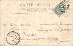 VINTAGE POSTCARD Sincere Wishes Flowers