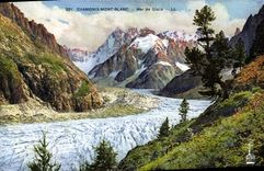 CPA Chamonix Mont Blanc Mer de Glace
