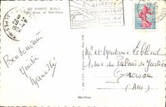 MODERN CARD Biarriz Old Belza and Port