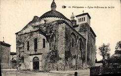 CPA Perigueux Eglise St Etienne de la Cite