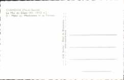 CPM Chamonix La Mer de Glace Hotel du Montenvers et sa terrasse