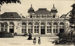 VINTAGE POSTCARD Contrexeville the Casino