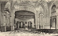 CPA Contrexeville Interieur du Casino Salle du theatre