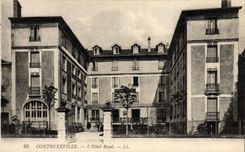 CPA Contrexeville L'Hotel Royal