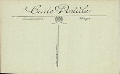 VINTAGE POSTCARD Contrexeville Train station Barouche Horses