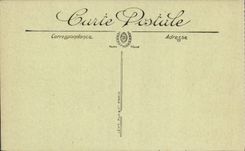 VINTAGE POSTCARD Contrexeville Panorama Towards the Cosmopolitain Hotel