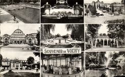 MODERN CARD Vichy of Town hall Swimming pool of the sporting Casino Town hall