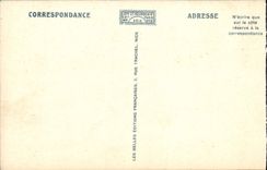 Raphael santo de la POSTAL de la VENDIMIA el bulevar Felix Martin y les Bains