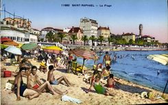 CPA Saint Raphael La Plage