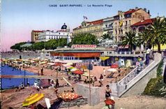 CPA Saint Raphael La Nouvelle Plage