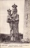 VINTAGE POSTCARD Saint Jean Points Holy Old people's home the tower and the virgin